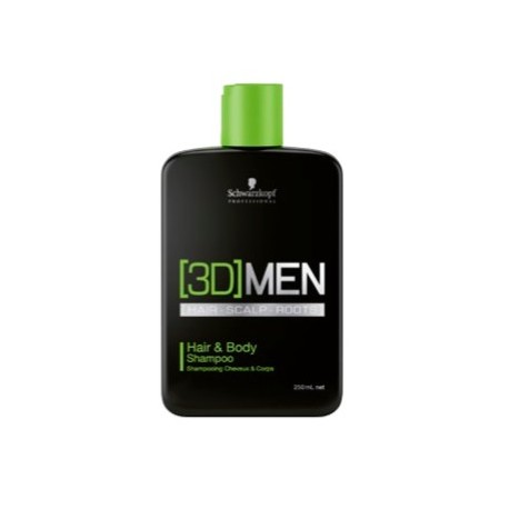 3D Men Care Hair & Body Shampoo Schwarzkopf Professional