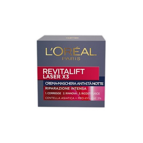 Revitalift Laser X3 Crema Notte L'Oréal Paris