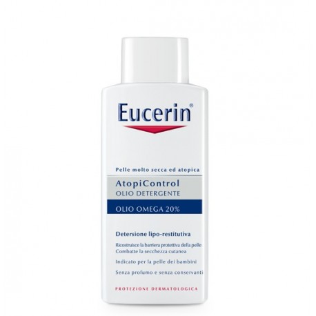 AtopiControl Olio Detergente 20% Omega Eucerin