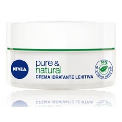 Pure & Natural Crema Idratante Lenitiva Pelli Secche e Sensibili Nivea