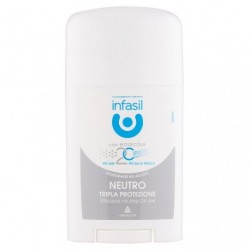 Deodorante Neutro Tripla Protezione Stick Infasil