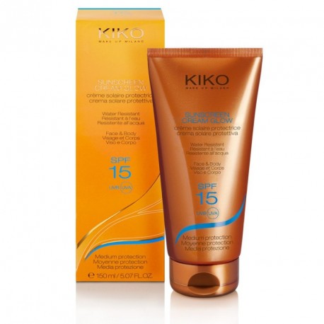 Sunscreen Cream Glow Spf 15 Kiko Milano