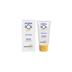 Dermasol Bimbi Crema Solare per la Fotoprotezione del Bambino Protezione Molto Alta SPF 50+ Dermasol