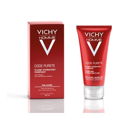 Vichy Homme Code Purete - Fluido Idratante Purificante Vichy