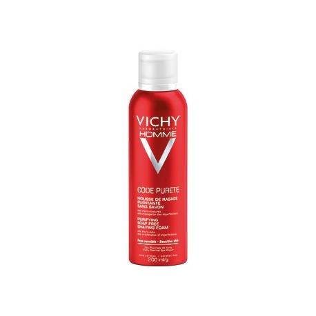 Vichy Homme Code Purete - Schiuma da Barba Purificante Vichy