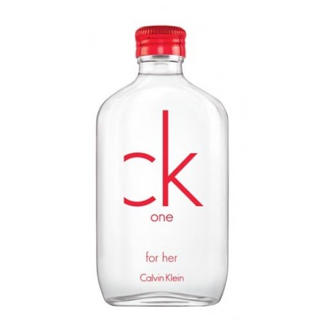 ck one Red Edition for her Calvin Klein
