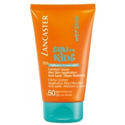 Sun Kids Comfort Cream Wet Skin Application SPF50 Lancaster