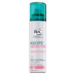 Keops Deodorante Spray Secco Sensitive Pelle Fragile RoC