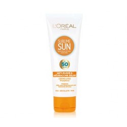 Sublime Sun Crema Viso Protettiva Spf 50+ L'Oréal Paris