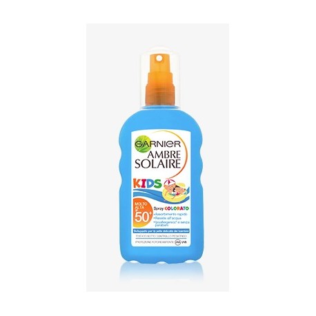 Ambre Solaire Kids Spray Colorato Spf 50+ Garnier