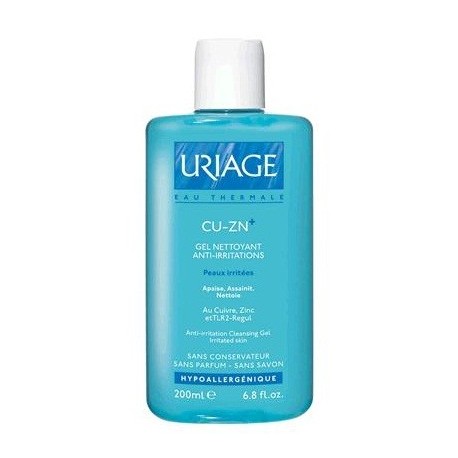 CU-ZN+ Gel Detergente Anti Irritazioni Uriage