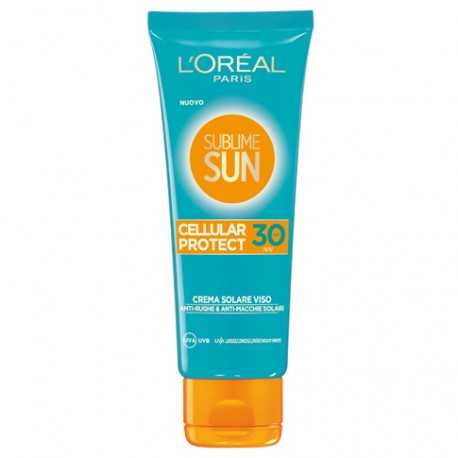Sublime Sun - Cellular Protect - Crema Solare Viso SPF 30 L'Oréal Paris