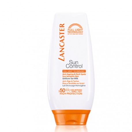 Sun Control Anti-Ageing & Dark Spots Sun Sensitive Skin Tan Milk for Body Spf 50 Lancaster