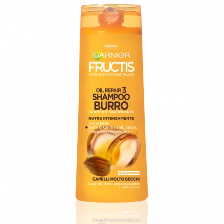 Fructis Oil Repair 3 Shampoo Burro Garnier