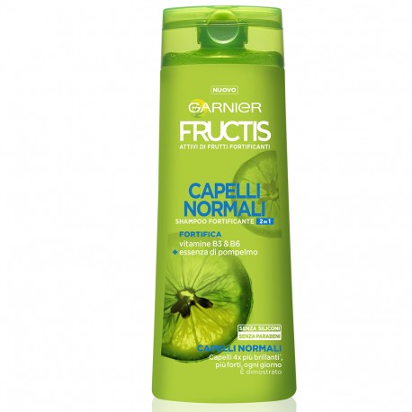 Fructis Capelli Normali Shampoo Fortificante 2in1 Garnier