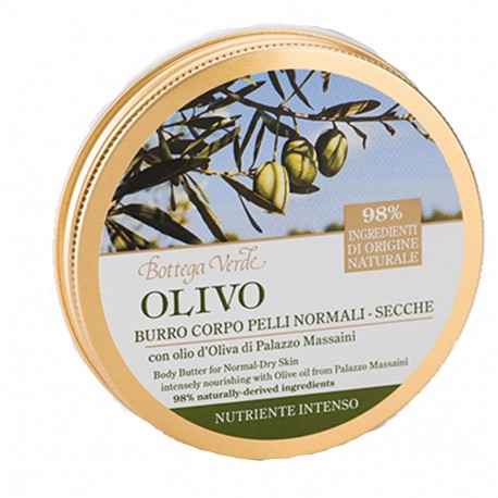 Olivo Burro Corpo Pelli Normali - Secche Nutriente Intenso Bottega Verde