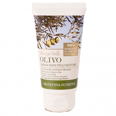 Olivo Crema Mani Pelli Mature Protettiva Nutritiva Bottega Verde