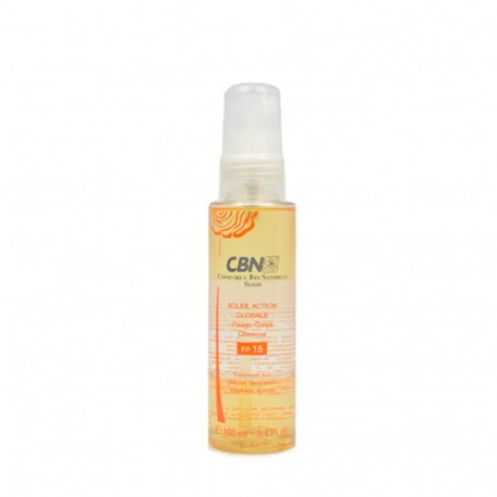 Soleil Action Global SPF15 Visage-Corps-Cheveux CBN
