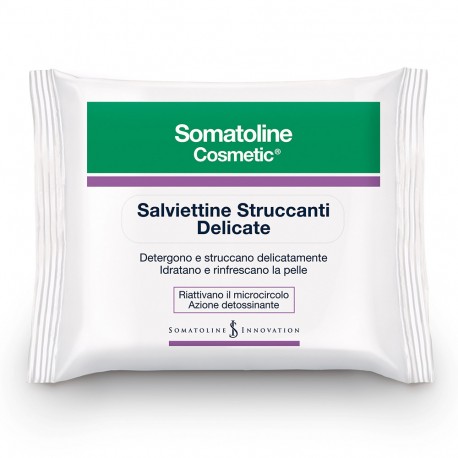 Salviettine Struccanti Delicate Somatoline Cosmetic