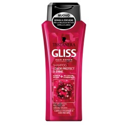 Color Protect & Shine Shampoo Gliss Testanera