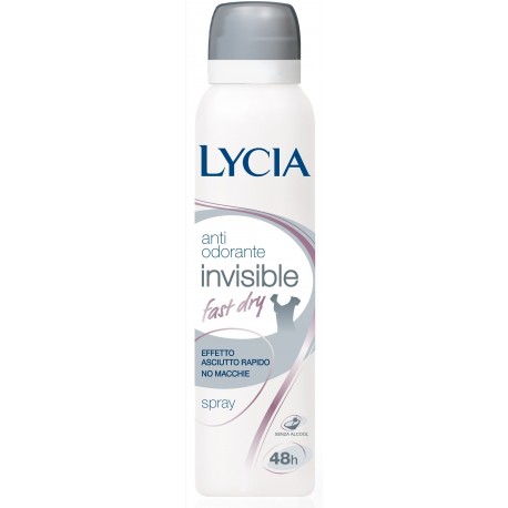 Anti odorante invisible fast dry Lycia