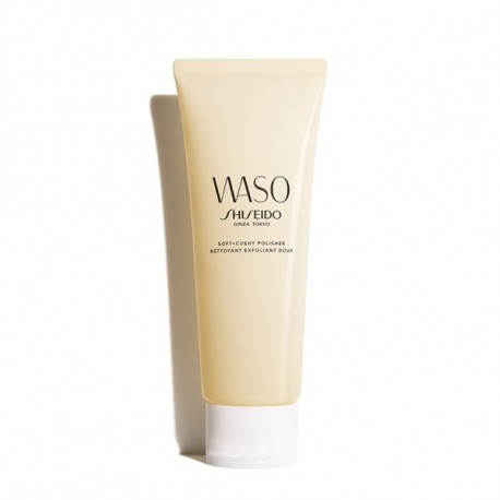 Waso Soft+Cushy Polisher Nettoyant Exfoliant Doux Shiseido