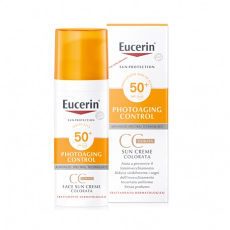 Photoaging Control Sun Creme CC Dorata Spf 50+ Eucerin