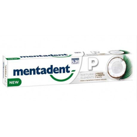 Mentadent P Natural Elements- Cocco e menta Mentadent
