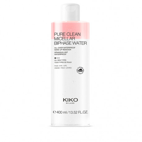 Pure Clean Micellar Biphase Water Kiko Milano