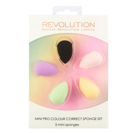 Mini Pro Colour Correct Sponge Set Makeup Revolution