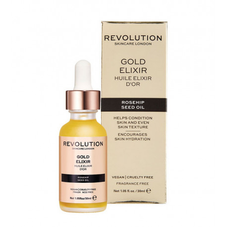 Gold Elixir con Olio di Semi di Rosa Mosqueta Makeup Revolution