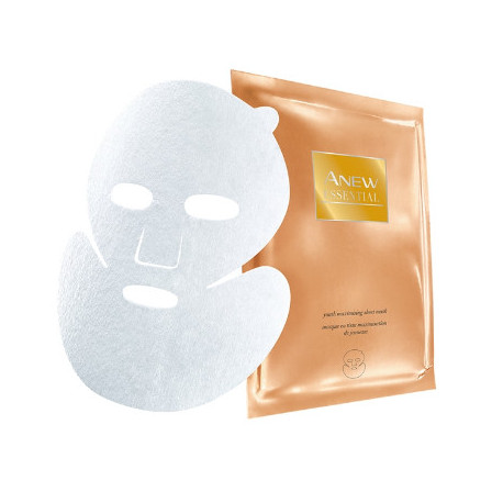 Maschera in foglio potenziatrice di giovinezza Anew Essential Avon