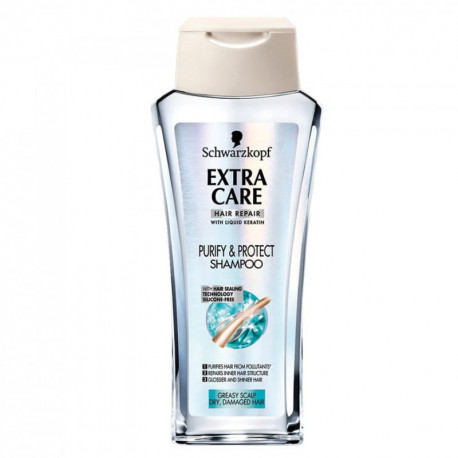 Extra Care Purify and Protect Shampoo Gliss Testanera