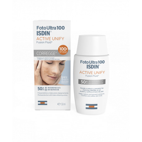 Foto Ultra Active Unify Fusion Fluid Spf 100+ Isdin