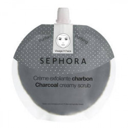 Crema esfoliante - Gommage detergente viso al carbone Sephora
