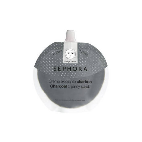 Crema esfoliante - Gommage detergente viso al carbone Sephora