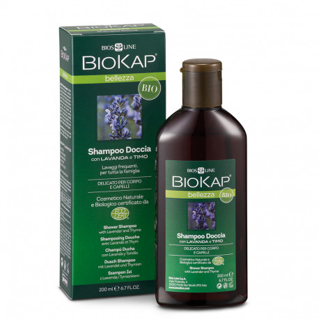 BioKap Shampoo Doccia con Lavanda e Timo Bios Line