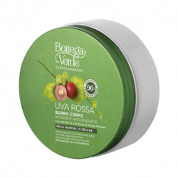 Uva Rossa - Burro corpo, nutriente antiossidante, con estratto di Uva Rossa di Tenuta Massaini Bottega Verde