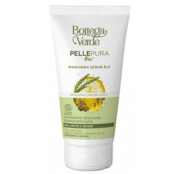 Pelle pura bio - Maschera scrub 3 in 1 Bottega Verde