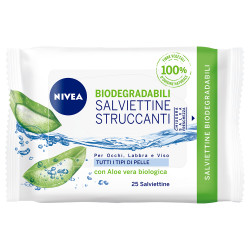 Naturally Good Salviettine Struccanti Biodegradabili Nivea
