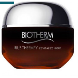BLUE THERAPY AMBER ALGAE REVITALIZE NOTTE Biotherm