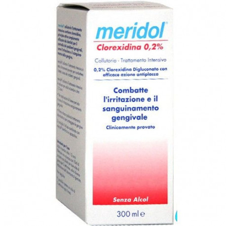 Colluttorio  Meridol clorexidina 0,2% Meridol