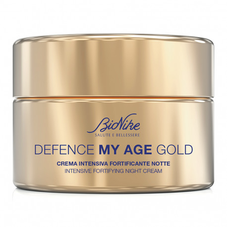 Defence My Age Gold Crema Intensiva Fortificante Notte BioNike