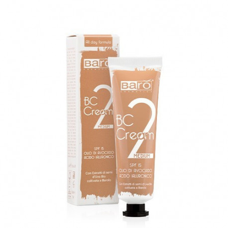 Bc Cream Medium Spf15 Barò Cosmetics