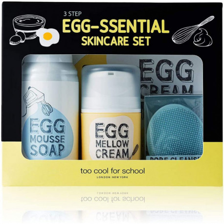 Egg-Ssential Skincare Set Too cool for school