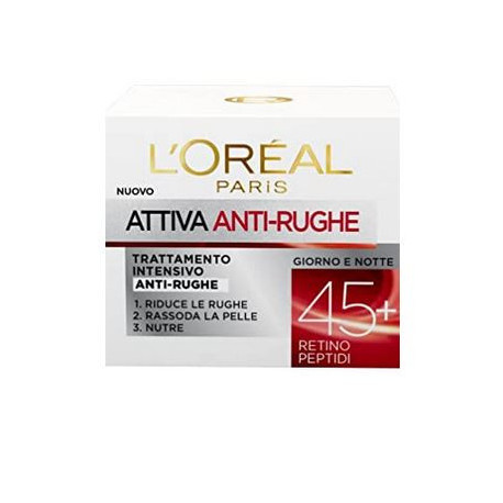 Attiva Anti-rughe 45+ Retino Peptidi L'Oréal Paris