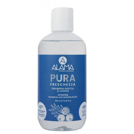 Pura freschezza shampoo doccia ginepro Alama Professional