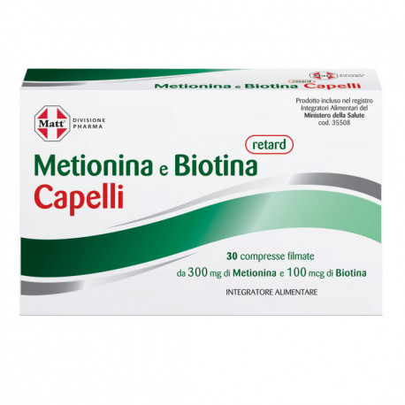 Metionina Biotina retard Matt