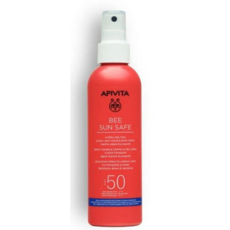 Spray Hydra Melting Viso e Corpo SPF50 Apivita