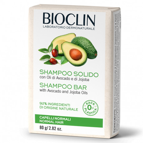 Shampoo Solido con Oli di Avocado e Jojoba Bioclin
